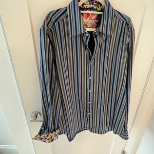 Robert graham men’s button down XL